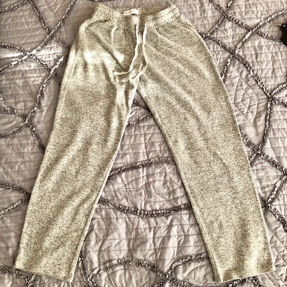 Gray sweatpants it can also be used as PJs